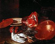 Cristoforo Munari vasellame di coccio e di peltro Germany oil painting artist